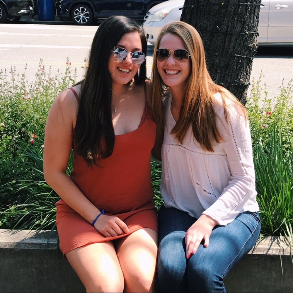 Kendall and Kylie Burnt Orange Dress